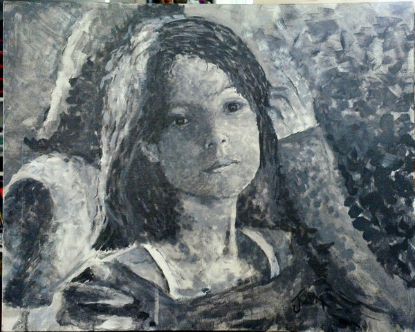 Original 16x20x1/8" acrylic painting